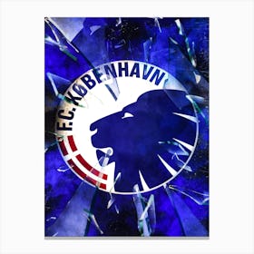 Football Club Copenhagen Canvas Print