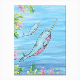 Narwhal Canvas Print
