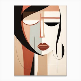 Abstract Woman 1 Canvas Print