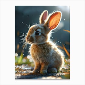 Cute Bunny 7 Canvas Print