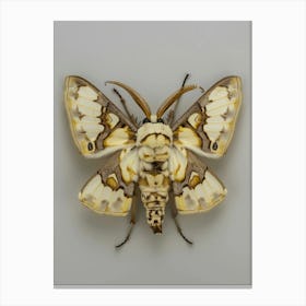 Moth butterfly Canvas Print