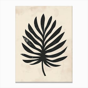 Palm Leaf 8 Canvas Print