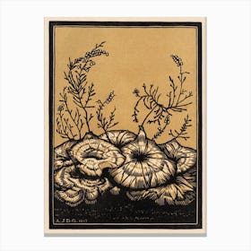 Blossoming Plants, Julie De Graag Canvas Print