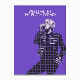 Welcome To The Black Parade Gerard Way Canvas Print