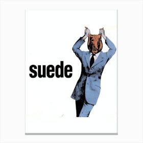 Suede Canvas Print