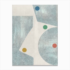 Modern Dots Graphic Canvas Print