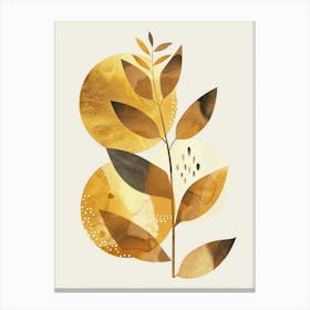 Gold Leaf 6 Canvas Print