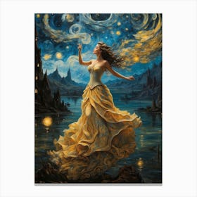 Starry Night 1 Canvas Print