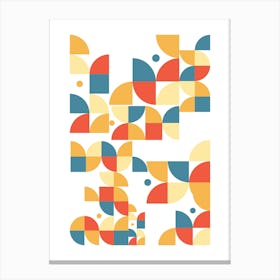 Abstract Geometric Pattern 8 Canvas Print