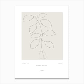 Art bohemian no 45 Canvas Print
