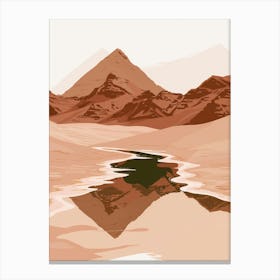 Desert Landscape 32 Canvas Print