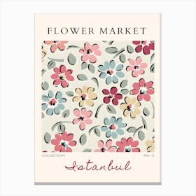 Flower Market 16 Canvas Print