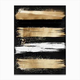 Gold And Black Canvas Print 12 Canvas Print