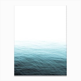 Vast Blue Ocean Canvas Print
