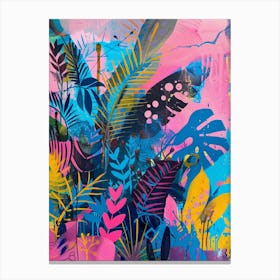 Tropical Jungle 10 Canvas Print