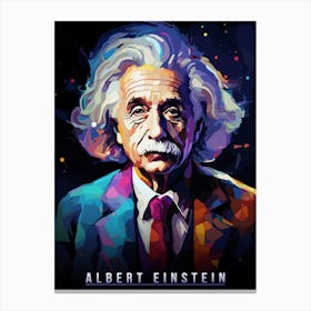 Albert Einstein Canvas Print