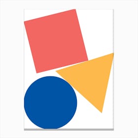 Bauhaus Falling Canvas Print