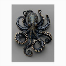 Octopus 7 Canvas Print