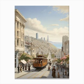 San Francisco Cable Car 1 Canvas Print