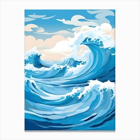 Ocean Waves 7 Canvas Print