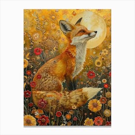 Red fox 1 Canvas Print