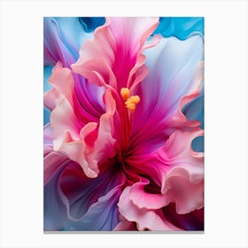 Hibiscus Flower Canvas Print