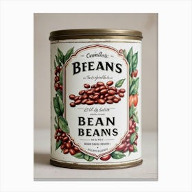 Beans Vegetables Kitchen Wall Art Vegetables Tomatoes Peppers  Canvas Print