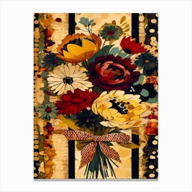 Bouquet Of Flowers 6 Canvas Print
