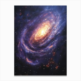 Spiral Galaxy 2 Canvas Print