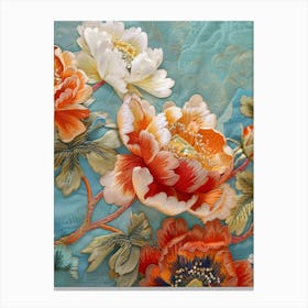 Chinese Floral Painting 10 Canvas Print