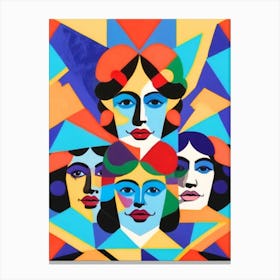 Four Women Canvas Print