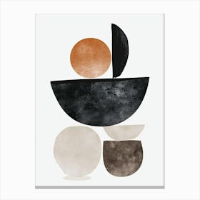 Bradford Stone Park Bauhaus Minimalist Canvas Print