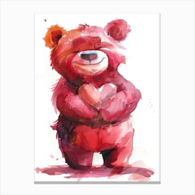 Lots O Huggin Bear Canvas Print