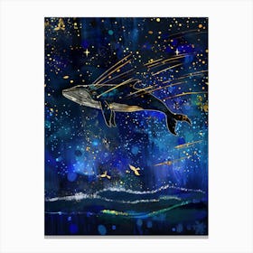 Whale In The Sky 12 Canvas Print