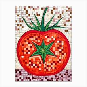 Tomato Mosaic 1 Canvas Print