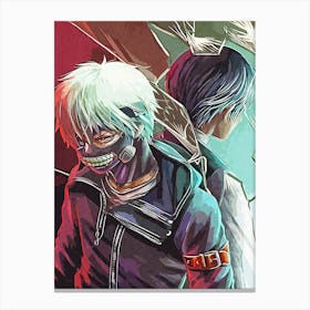 Tokyo Ghoul Manga Canvas Print