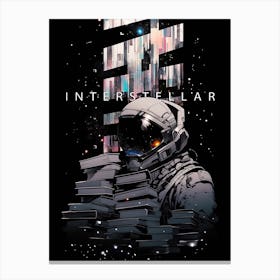 Interstellar movie Canvas Print