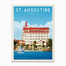 St Augustine Canvas Print