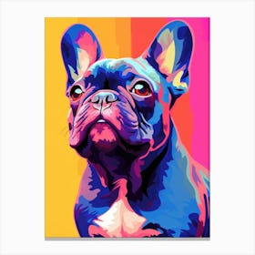 French Bulldog Painting Canvas Print