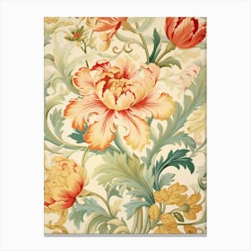 Floral Wallpaper 358 Canvas Print