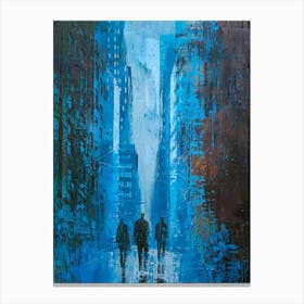 'Blue City' Canvas Print