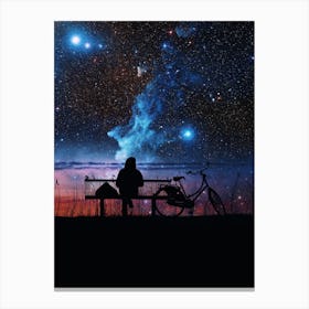 Waiting Universe Canvas Print