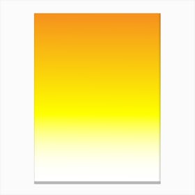 Yellow Background sunset Canvas Print