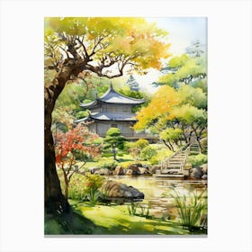 The Garden Of Morning Calm South Korea 5 Canvas Print