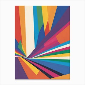 Pride Sunburst Canvas Print