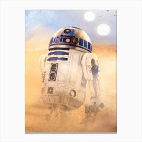 Star Wars R2d2 2 Canvas Print
