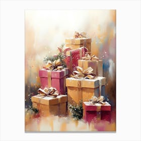 Christmas Presents 5 Canvas Print