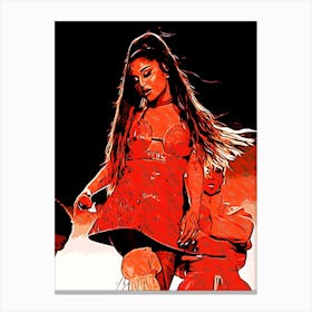 Ariana Grande 9 Canvas Print