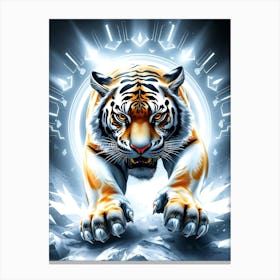 Wild Animal Creative Portrait 124 Canvas Print