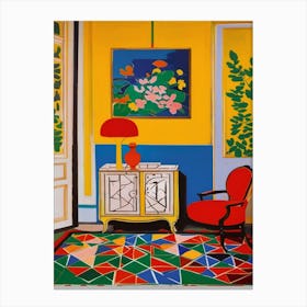 'The Living Room' Impressionist Matisse Canvas Print